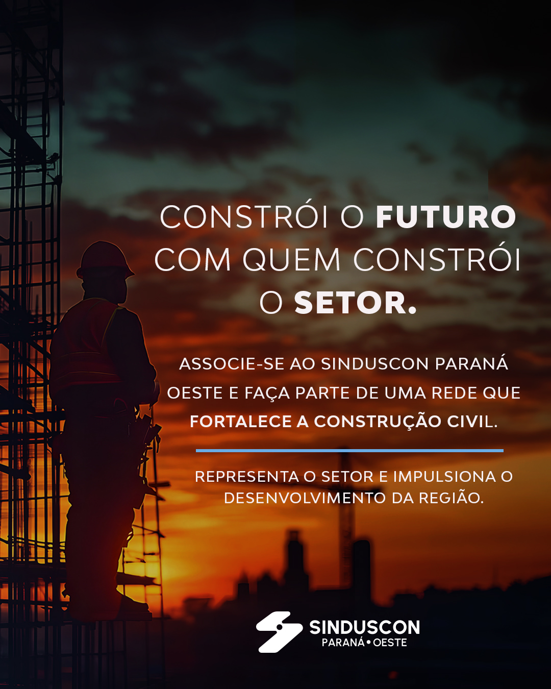 Banner: Fortaleça sua empresa com o Sinduscon Paraná Oeste