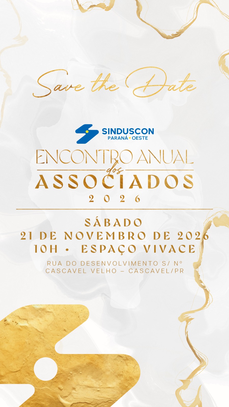 Banner:  Encontro Anual dos Associados 2026 fortalece conexões e valoriza o associativismo 