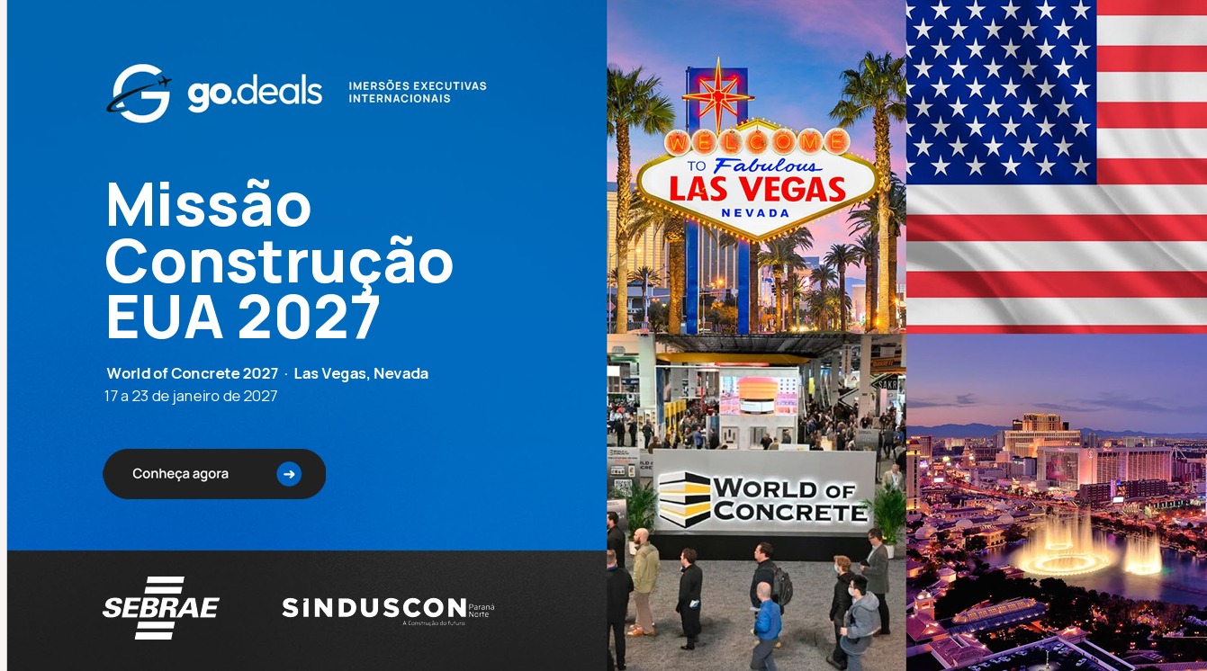Banner: Sinduscon divulga missão técnica internacional aos EUA 